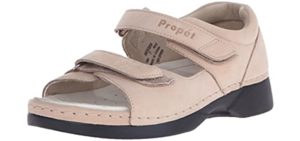 Propet Women's Pedic Walker - Sandal for Metatarsalgia