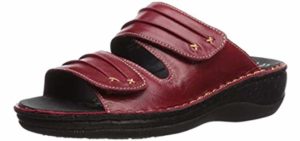 extra wide slide sandals