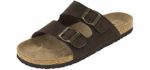 Northside Men's Phoenix - Two Strap Sandals with a Cork Footbed