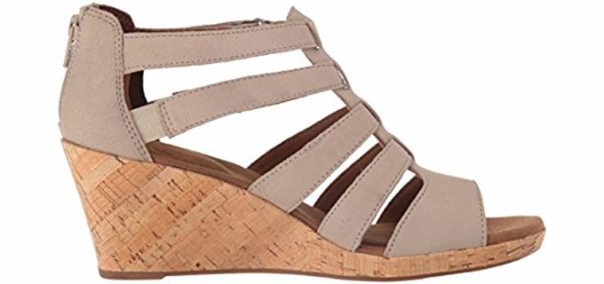 Wide Wedge Sandal