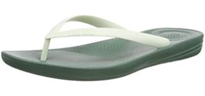 FitFlop Women's Iqushion - Flip Flop Sandals for Supination