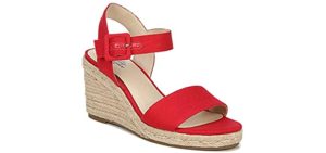 low wedge sandals wide fit