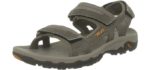 Teva Men's Hudson - Outdoor Sandals for Flat Feet