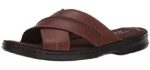 Clarks Men's Malone Cross - Sandals for Supination
