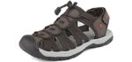 Dream Pairs Men's Adventurous - Cycling and Sports Sandals