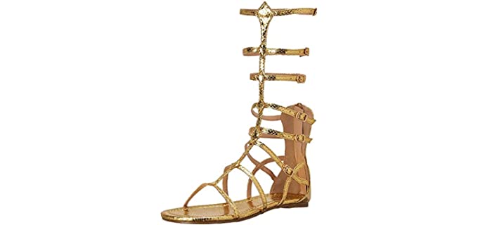 Ellie Shoes Women's Zena - Flat gladiator Sandals