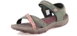 Grition Women's Summer Beach - Athletic Hiking and Walking Sandals
