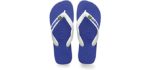Havaianas Men's Flip Flop - Beach Flip Flop for Athlete’s Foot