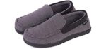 Hanes Men's Cotton Knit - Narrow Fit Slippers