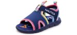 Nautica Women's Sports - Toddler Sports Sandal