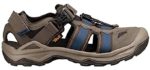 Teva Men's Omnium 2 - Closed Design Sandals for Hiking 