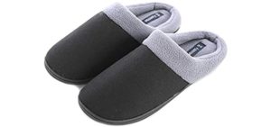 narrow fitting mens slippers