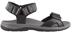 Vionic Men's Canoe - Fancy Sandals for Hammer Toes