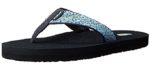 Teva Women's Mush 2 - Flip Flop Sandal for Wide Feet