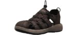 Skechers Men's Closed Toe - Closed Style Sandal for hammer Toes