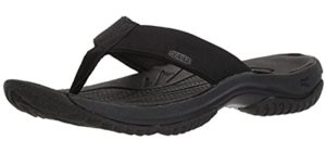 Keen Men's Kona - Outdoor Flip Flops for Plantar Fasciitis