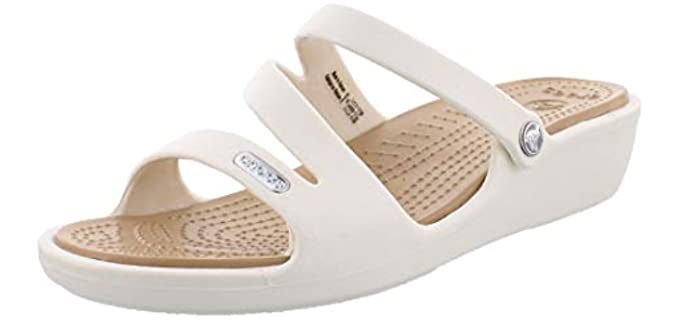 Crocs Women's Patricia - Nurse’s Wedge Sandals