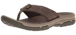 Teva Men's Langdon Flip - Leather Sandals