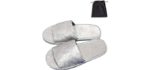 Tee-Mo Men's Slip On - Breathable Narrow Fit Slippers