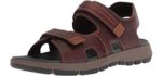 Clarks Men's Brixby Shore - Dressy Sandals for Hammer Toes