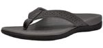 Vionic Women's Tide Perforated - Comfortable Flip Flops