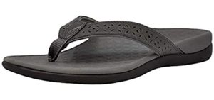 Vionic Women's Tide Perforated - Comfortable Flip Flops