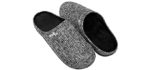 ERGOfoot Women's Arch Support - Comfortable Back Pain Slippers
