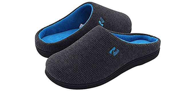 RockDove Men's Original Two-Tone - Slippers for Foot Support