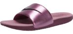 Nike Women's Kawa Purple - Memory Foam Slide Sandals
