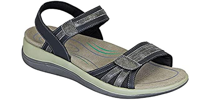 Orthofeet Women's Paloma - Sandal for Bunions