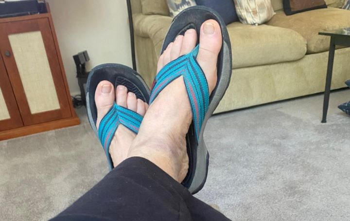 Validating how the flip-flops for athlete’s foot provide heel support