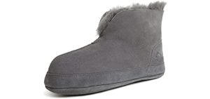 Dearfoams Men's Byron - Warm Slippers for Cold Feet
