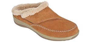 Orthofeet Women's Charlotte - Slippers for Wide Feet