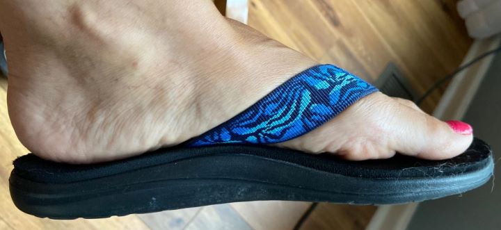 Checking the thickness of the good flip-flop for Morton’s neuroma