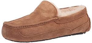 UGG Men's Ascot - Warm Moccasin Slippers for Cold Feet