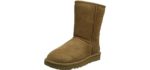 UGG Women's Classic - Leather Slipper Boots 