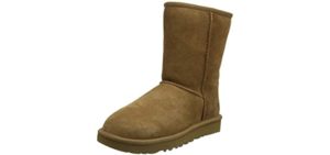 UGG Women's Classic - Leather Slipper Boots 