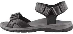 Vionic Men's Canoe Leo - Sandal for Diabetic Feet