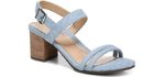 Vionic Women's Paula - Comfortable Block Heel Sandals