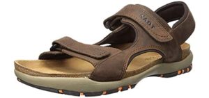 NAOT Men's Electric - Sandals with a Cork Footbed