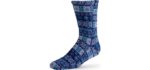 Acorn Men's Fleece - Slipper Socks