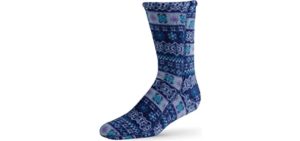 Acorn Men's Fleece - Slipper Socks