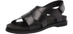 Hush Puppies Women's Lilly - Orthopedic Cushioned Wide Sandal