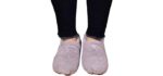 Leonns Women's Heated - Microwaveable Slippers