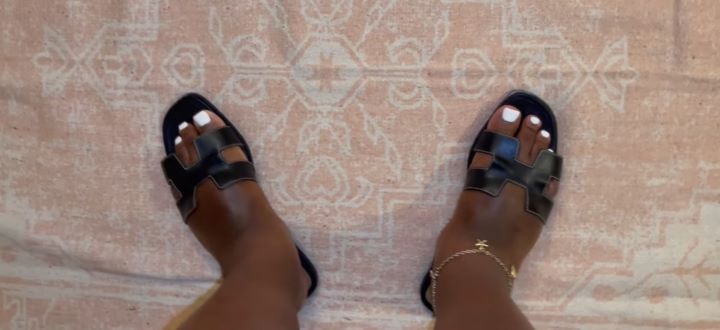 Reviewing the quality of the black sandals for overweight