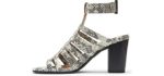 Vionic Women's Perk Sami - Strappy Heels for Wide Feet