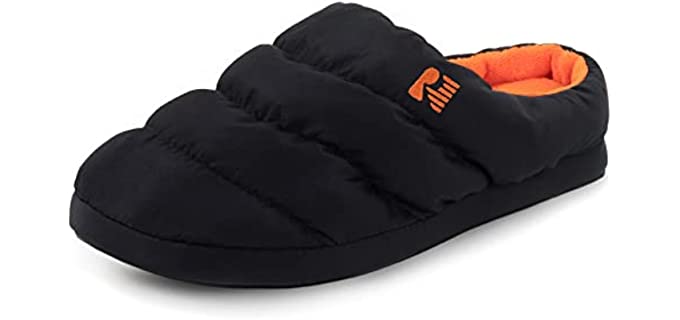 RockDove Men's Campground - Insulated Slippers for Camping