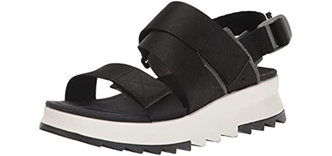 Merrell Women's Alpine Cush - Wedge Sandal for Achilles Tendonitis