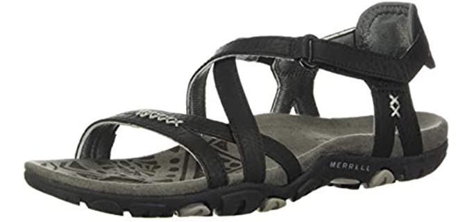 Merrell Women's Slingback - Adjustable Sandals for Flat Feet