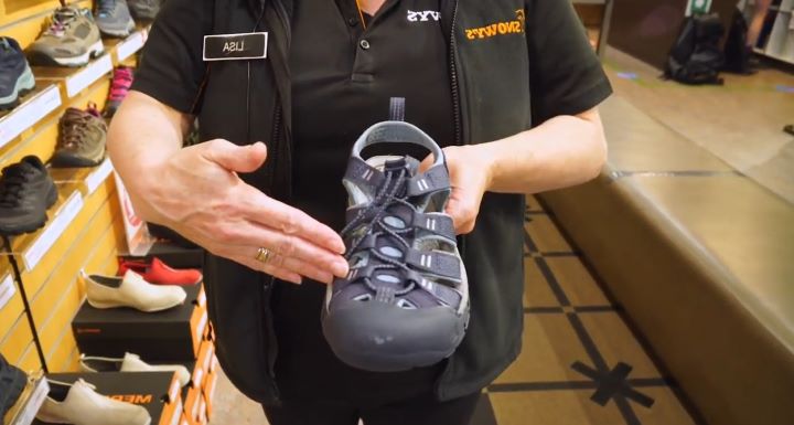 Examining the structure of Keen Sandals for Wide Feet